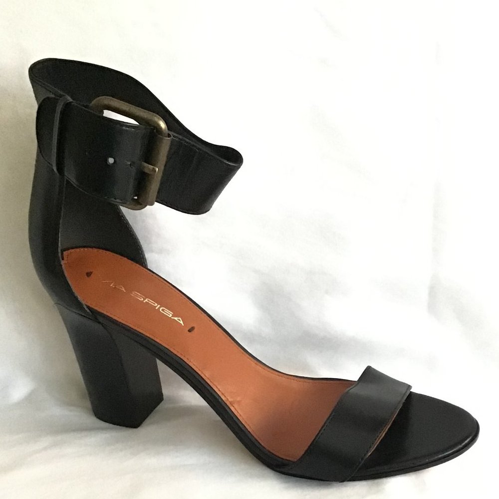VIA SPIGA Ankle strap Leather Sandals